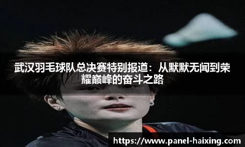 武汉羽毛球队总决赛特别报道：从默默无闻到荣耀巅峰的奋斗之路